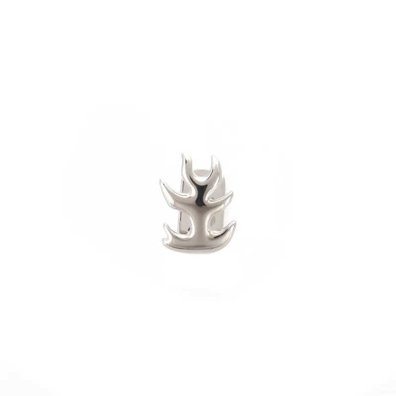 Hip Hop Classic Single Teeth Grillz Simple 14K Gold Plated Glossy Tooth Cs For Women Men Punk Jewelry Party CosplayXJ241225