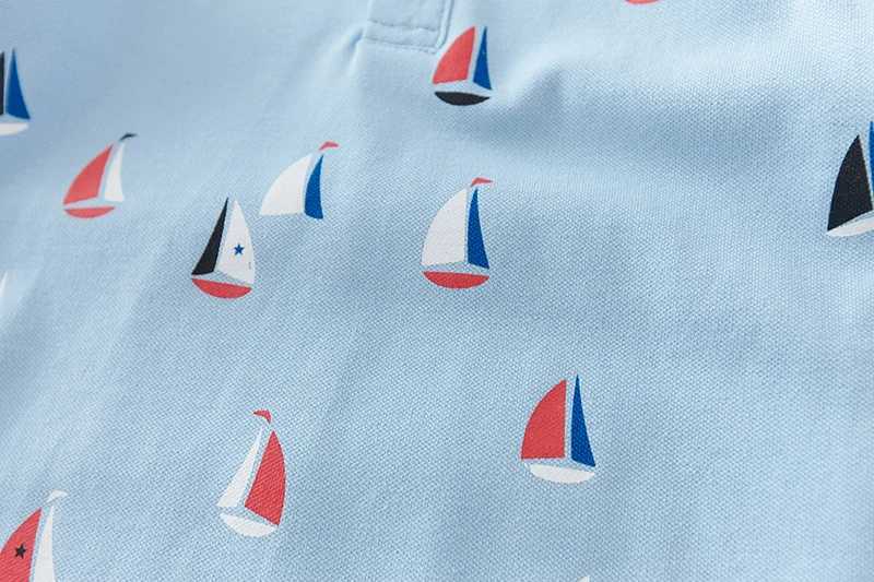 1-6T High Quali Summer Cotton Baby polo Shirts boat kids Short Sleeve Clothes Bebe Boys Tops Toddlers ClothingXJ241225