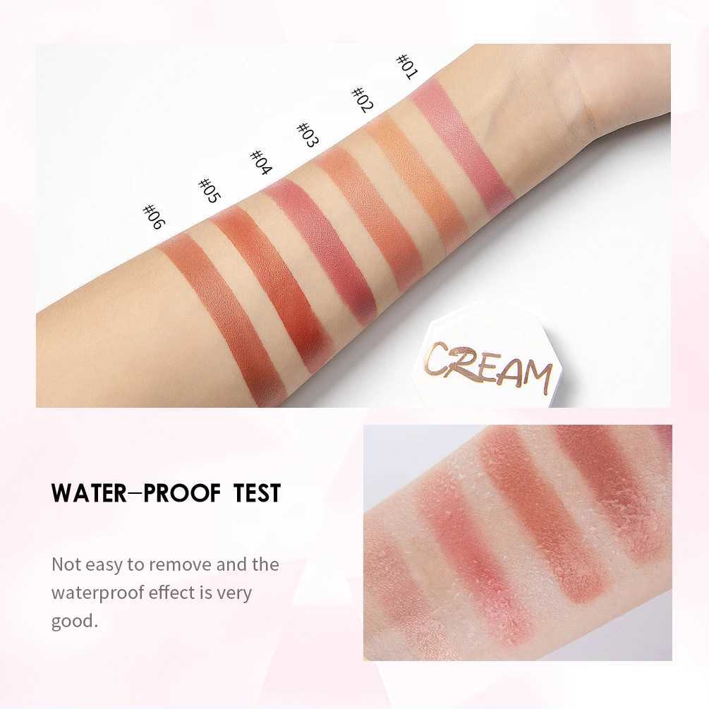 QIBEST Matte B Rouge Nude Makeup Palette Lasting Natural Brighten Skin Color Cosmetic Ber Powder Pigment Contour ForFaceXJ241225