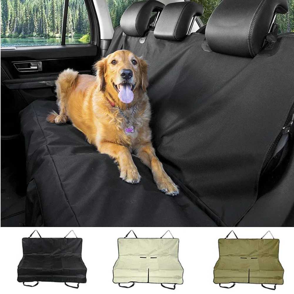 Dog Car Seat Covers Dog Car Seat Cover Waterproof Pet Carrier Backseat Cushion Mat for Dogs Folding Cat Hammock Trunk Rear Back Seat H250211