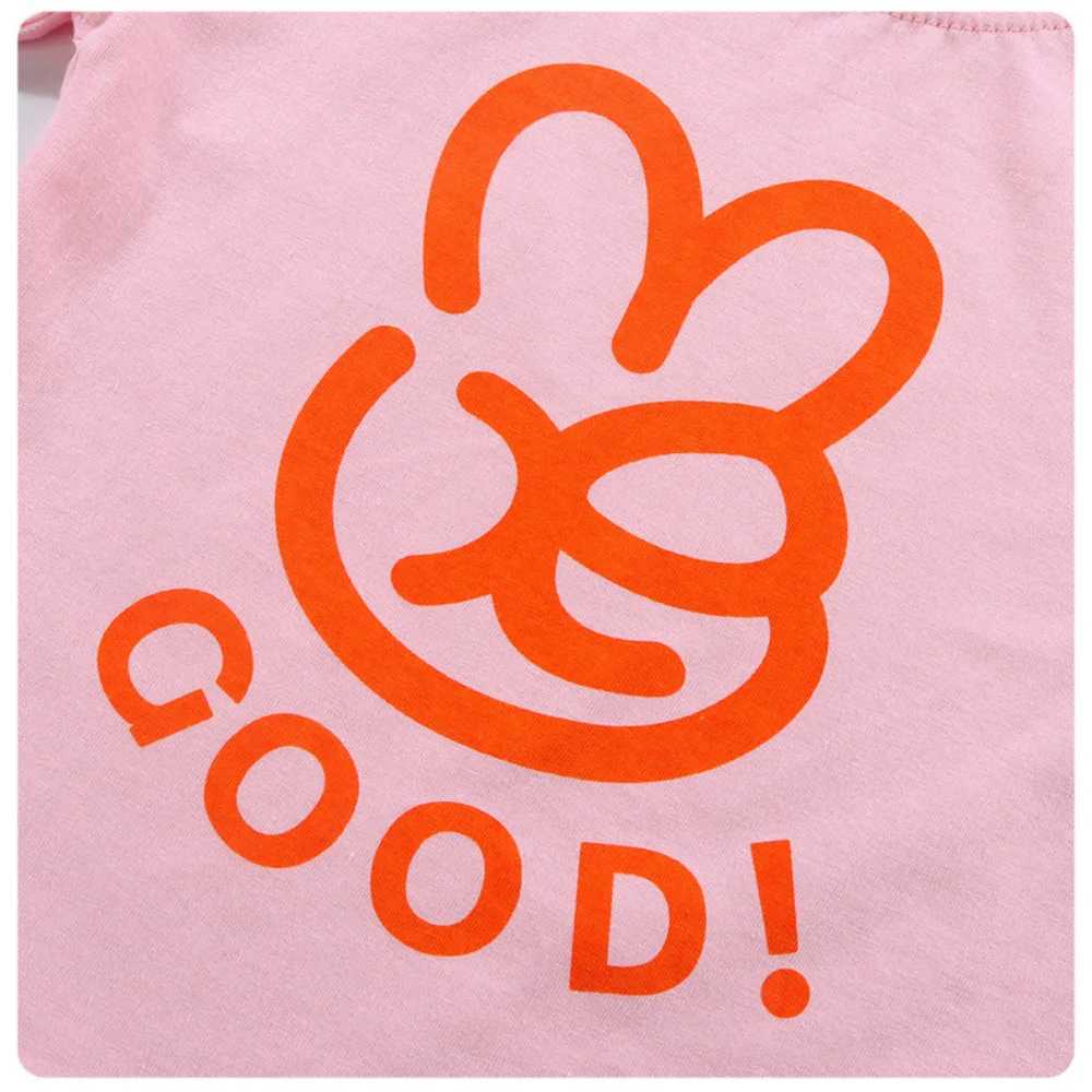 Clothing Sets Summer Baby Girls Clothes Set Casual Children Girls Letter Short Sleeve Tshirts and Shorts Suits Kid Top Bottom Outfits HomewearY2412257