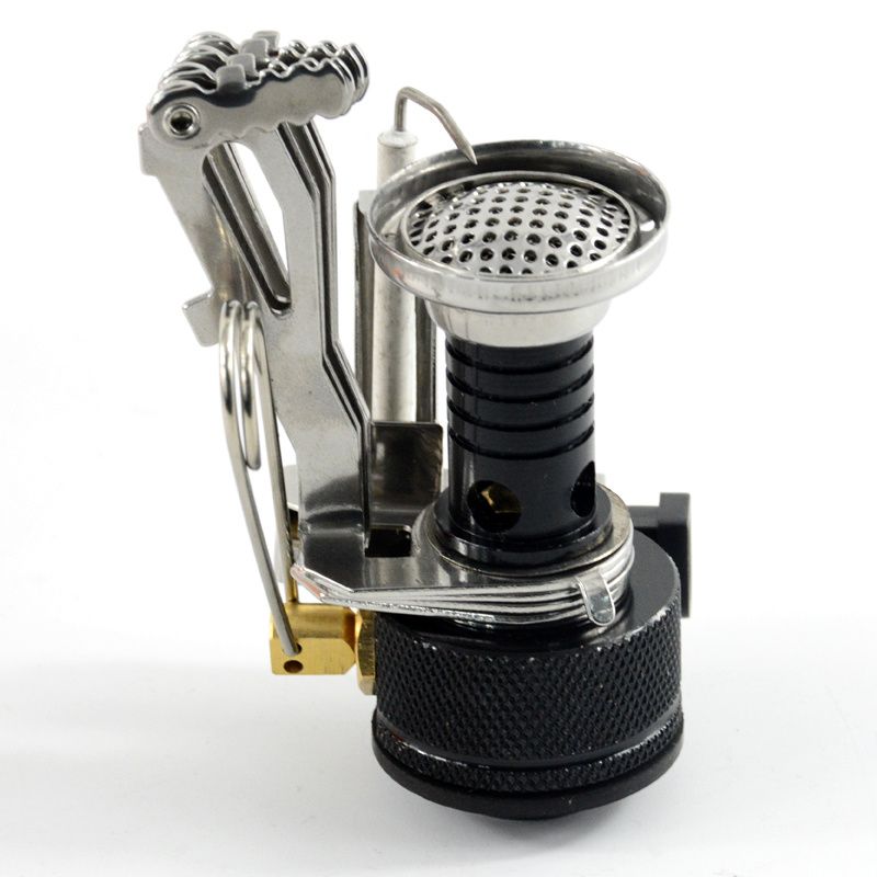 Outdoor Portable Camping Cooking Gas Stove for Hiking Backpacking with Piezo Ignition