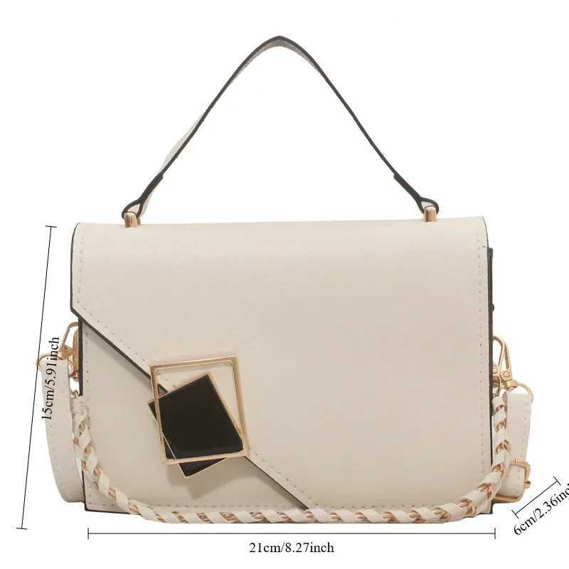 Womens Handbag Luxury Designer Armpit Shoulder Bag Chain Messenger Flap Girl Fi Crossbody Rhombus Small Square BagsXJ241225