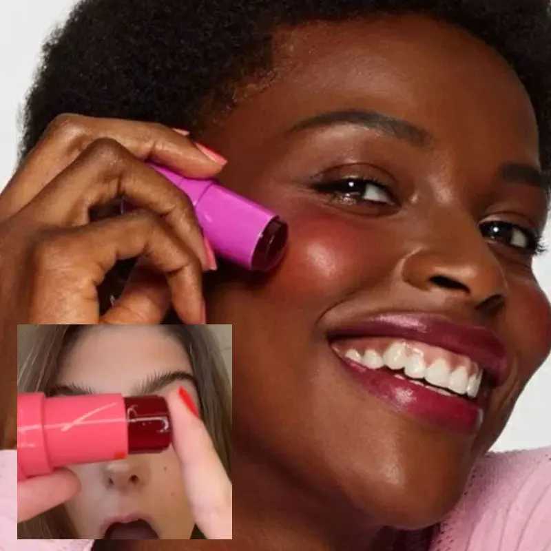 3-in-1 Cheek Lip Tinted Moistured B Stick Cheek Rouge Eyes Lip Brighten Cream Water Jelly Tint Stick Matte Contour MakeupXJ241225