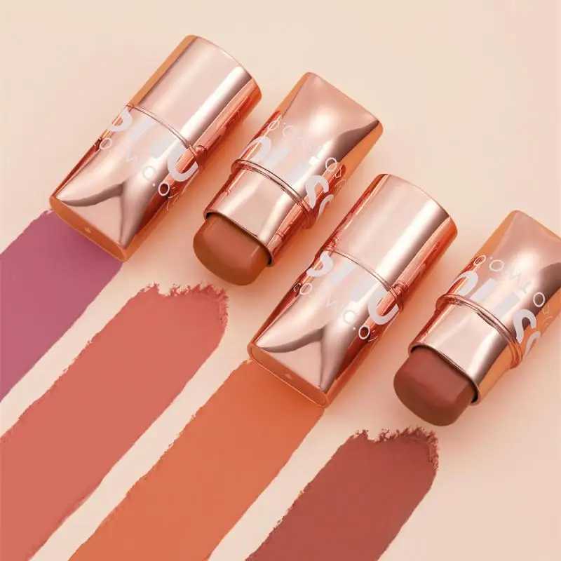 6 Colors Rouge Cheeks Contouring B Stick Multi-function Waterproof Lasting Ber Brightening Ber Cream Natural MakeupXJ241225