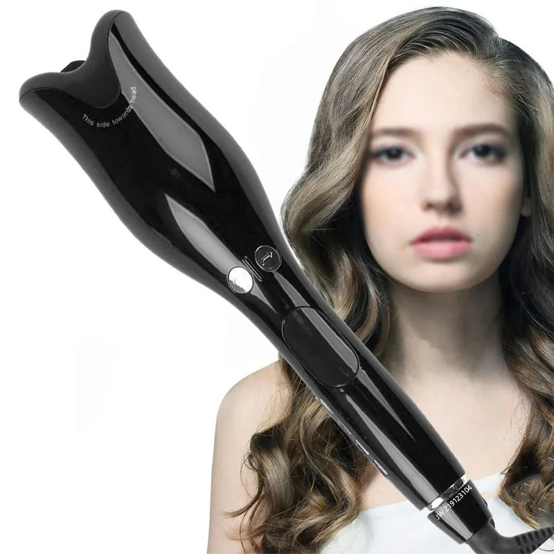 Professional Classic Rose shape Hair Curler roller Auto curling iron automatic spiral infrared LCD lazy curling iron 241225