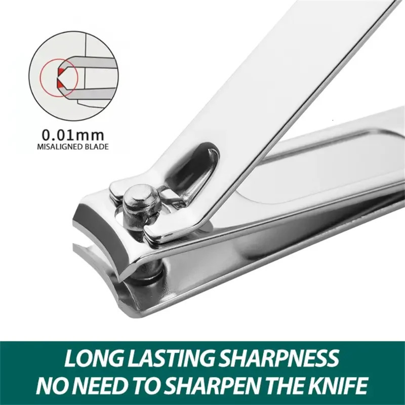 Home Nail Clipper Set of 19 Pieces Large Size Dead Skin Pliers Diagonal to Remove Dead Skin Small Eyebrow Clipper Leather Sleeve 241225