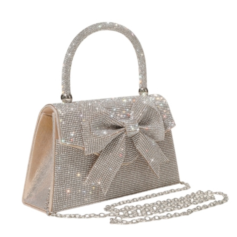 Shoulder Bag for Ladies Women Fashion Crossbody Bags Handbags Girls New Rhinestone Handbag Bow Casual Women Bag