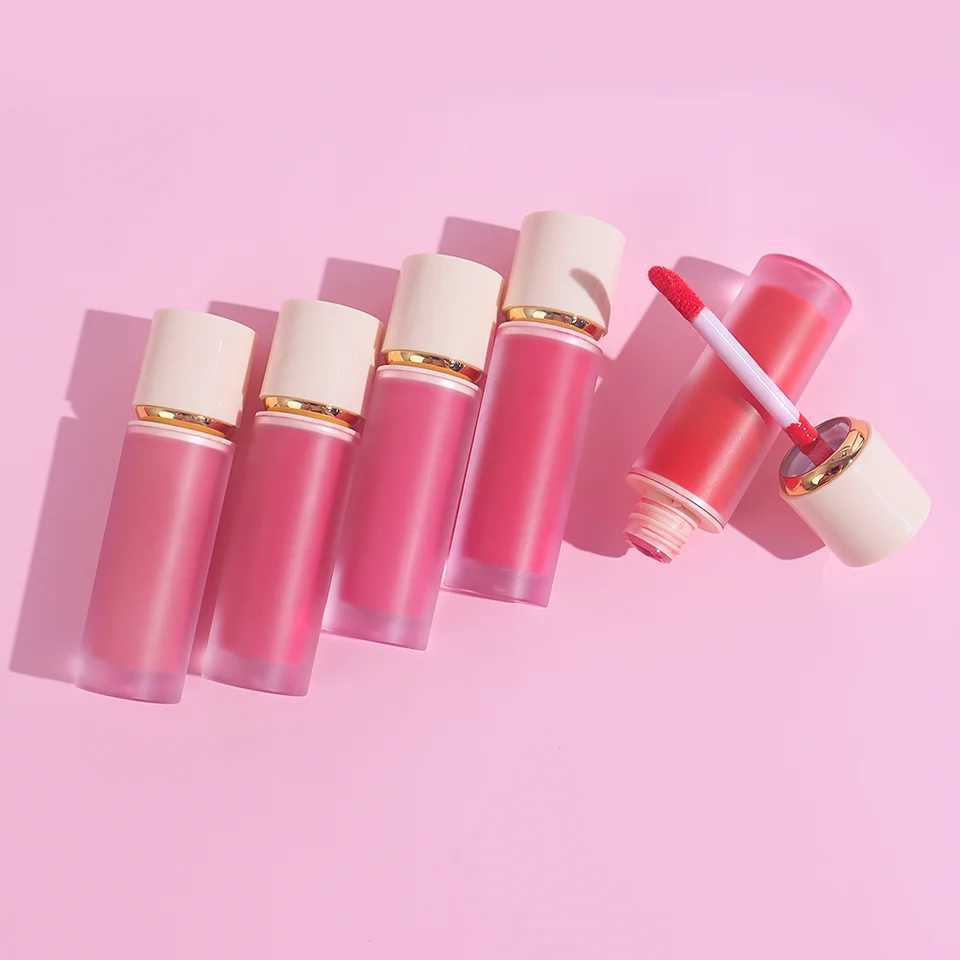 Bivanfe Liquid B Velvet Matte Ber Korean Makeup For Women All Skin Types Waterproof Lip Cheek Tint B CosmeticsXJ241225