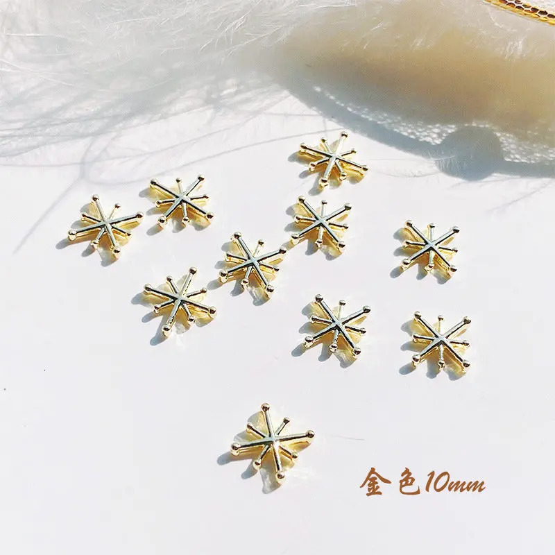 100pcs/lot Moon Star Alloy Metal Rivet Nail Art Parts Decorations Supplies Professionals Nails Accesorios s Charms 241225