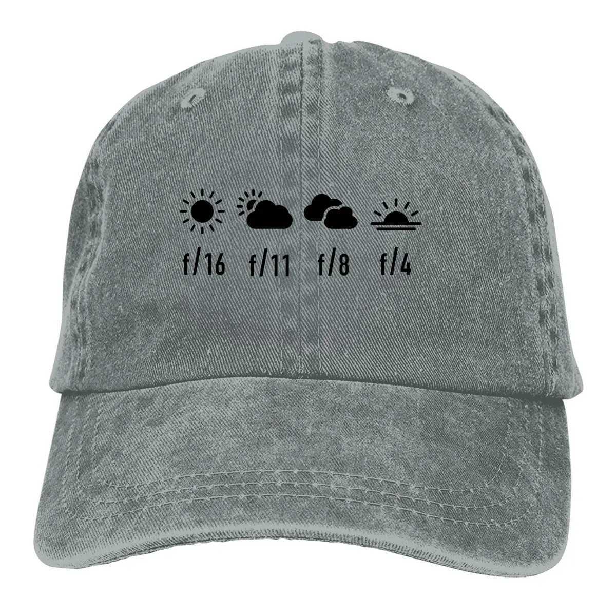 Summer Cap Sun Visor Sunny 16 EXPOSURE Hip Hop Caps Camera Patent Cowboy Hat Peaked Trucker Dad Hats W241225