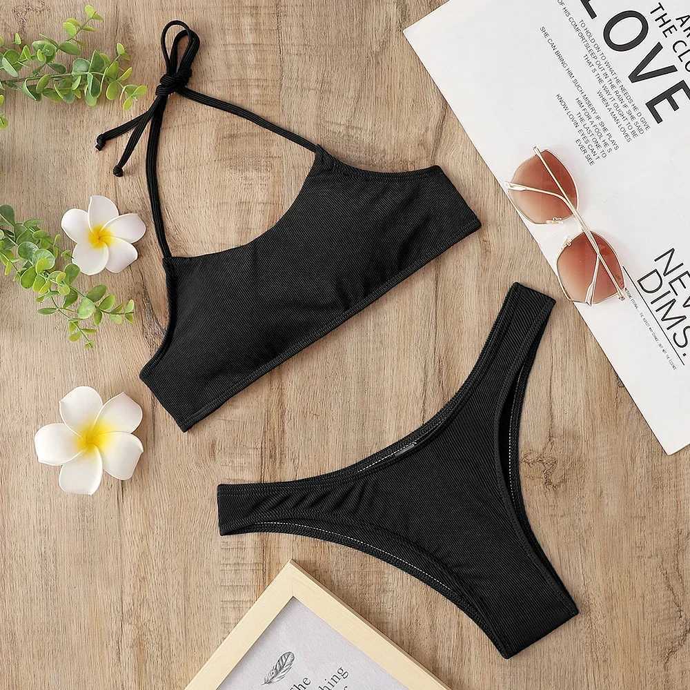 Brazilian bikini swimsuit set for women classic beach bikini sexy set 20224NewW241225