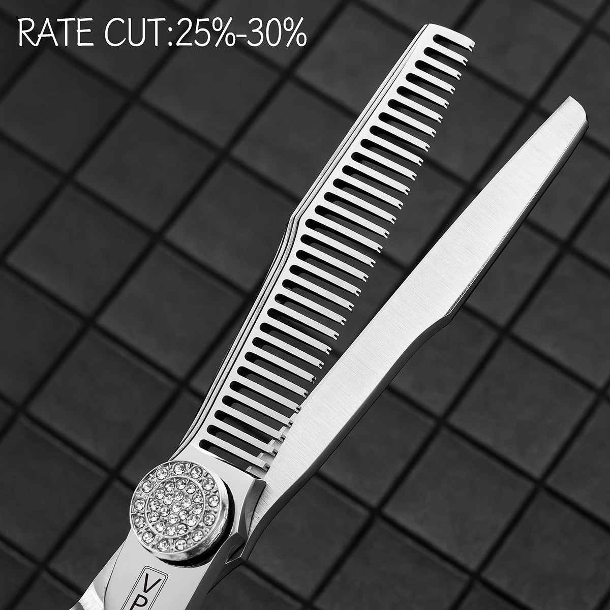 VP Professional Hairdressing Scissors 6.0Inch Japan 440C Steel Hairdresser Hair Cutting Tools Barber Shears Thinning Scissors 241225
