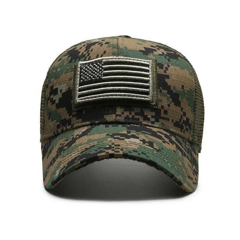 Mens Camouflage Baseball Hat Mens Outdoor Breathable Mountain Foot Cap Adjustable Fashion Hat W241225