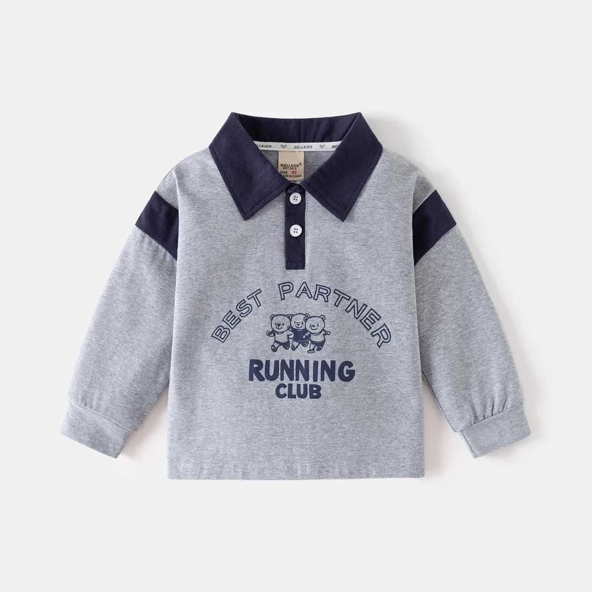 Children Autumn Clothing Boy Polo Shirt Kids Top Wear Boys Clothes Child CostumesXJ241225