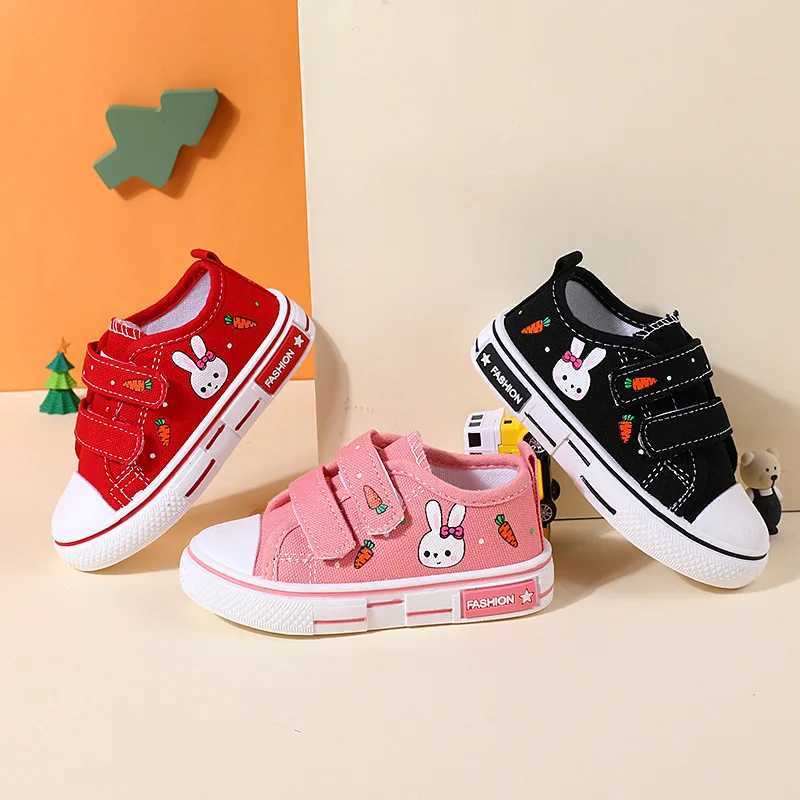 Athletic Outdoor CKID shoes sports shoes boys and girls cartoon canvas sports shoes spring and autumn childrens board shoes casual new fashion H241223