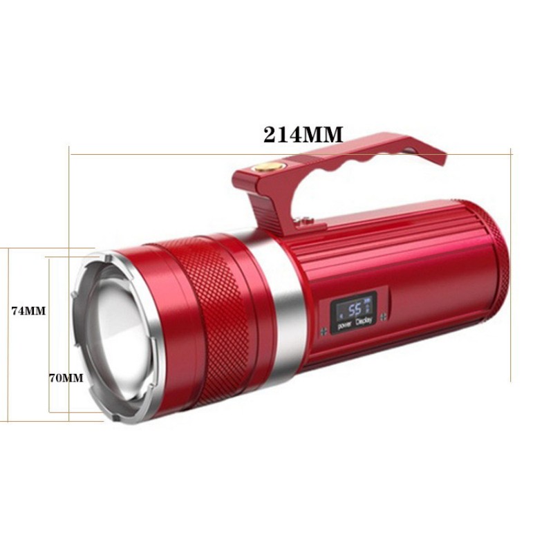 Durable High-Lumen Outdoor Flashlight with Water Resistance