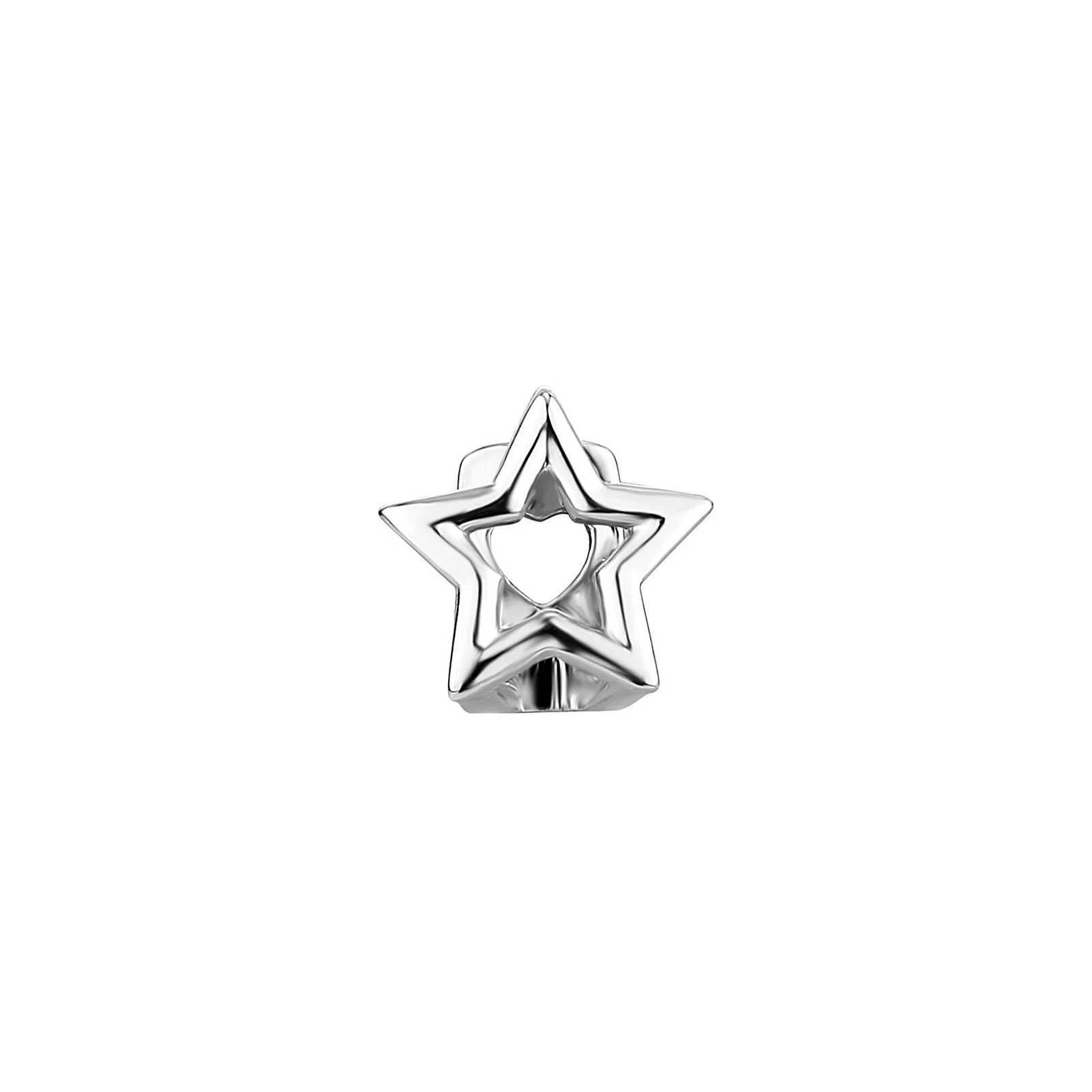 Punk Y2K Hollow Star Teeth Grillz Hip Hop Gold Silver Color Pentagrams Tooth Cs For Women Men Jewelry Party GiftXJ241225