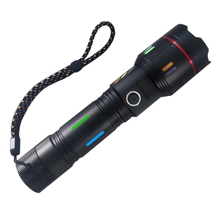 Water Resistant High-Intensity LED Flashlight for Outdoors - Long Lasting