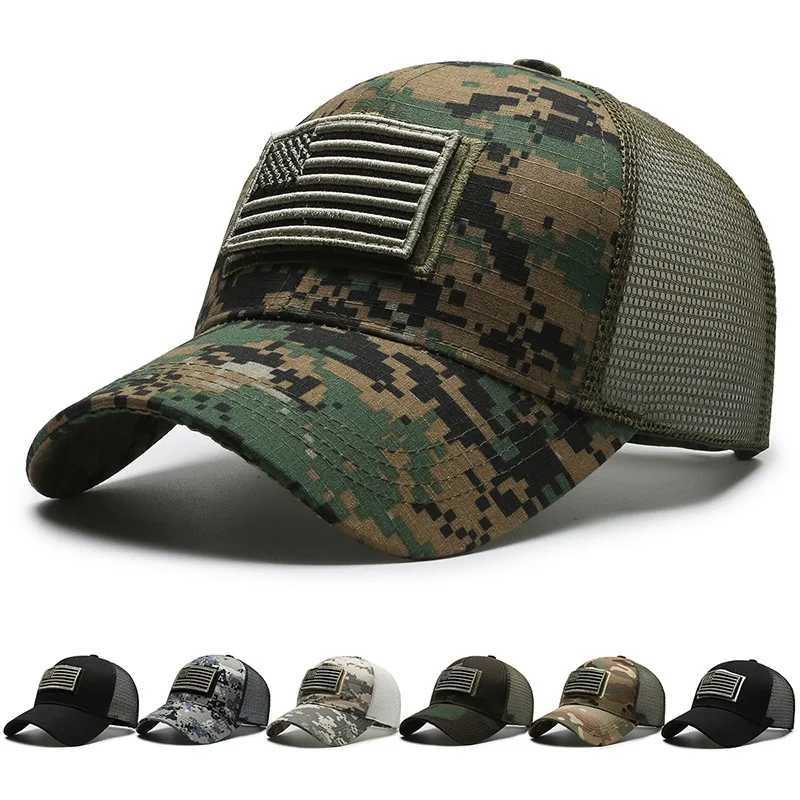 Mens Camouflage Baseball Hat Mens Outdoor Breathable Mountain Foot Cap Adjustable Fashion Hat W241225