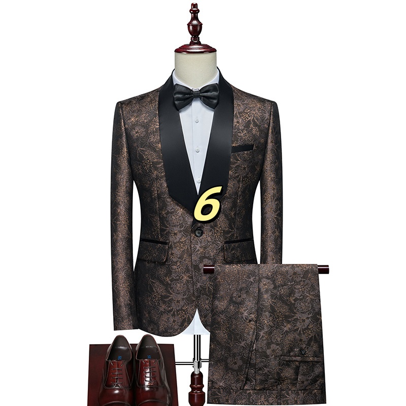 Men's k1312 Slim Fit Casual Suit Jacket - Stylish Spring & Autumn Wear