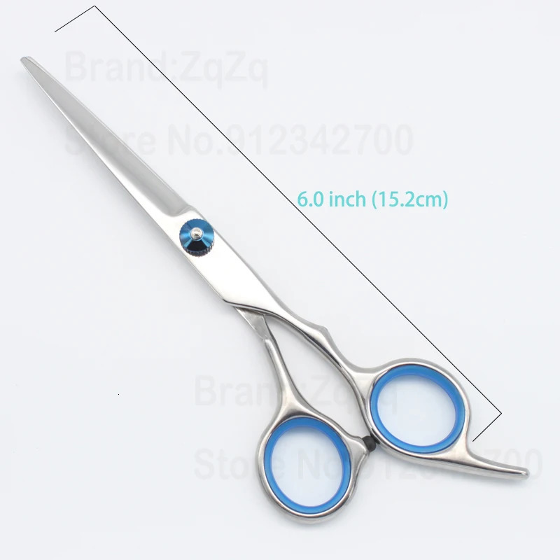 ZqZq 6 Inch Stainless Steel Hairdressing Scissors Cutting Professional Barber Razor Shear for Men Women Kids Salon 241225