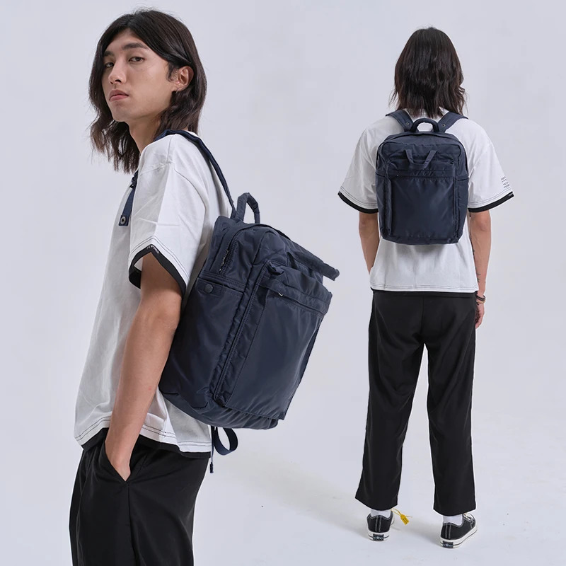 High Quality Type Men Backpack Large Capacity School Laptop Korean Unisex Nylon Backpack Fashion Outdoor Sport Travel Backpacks 241225