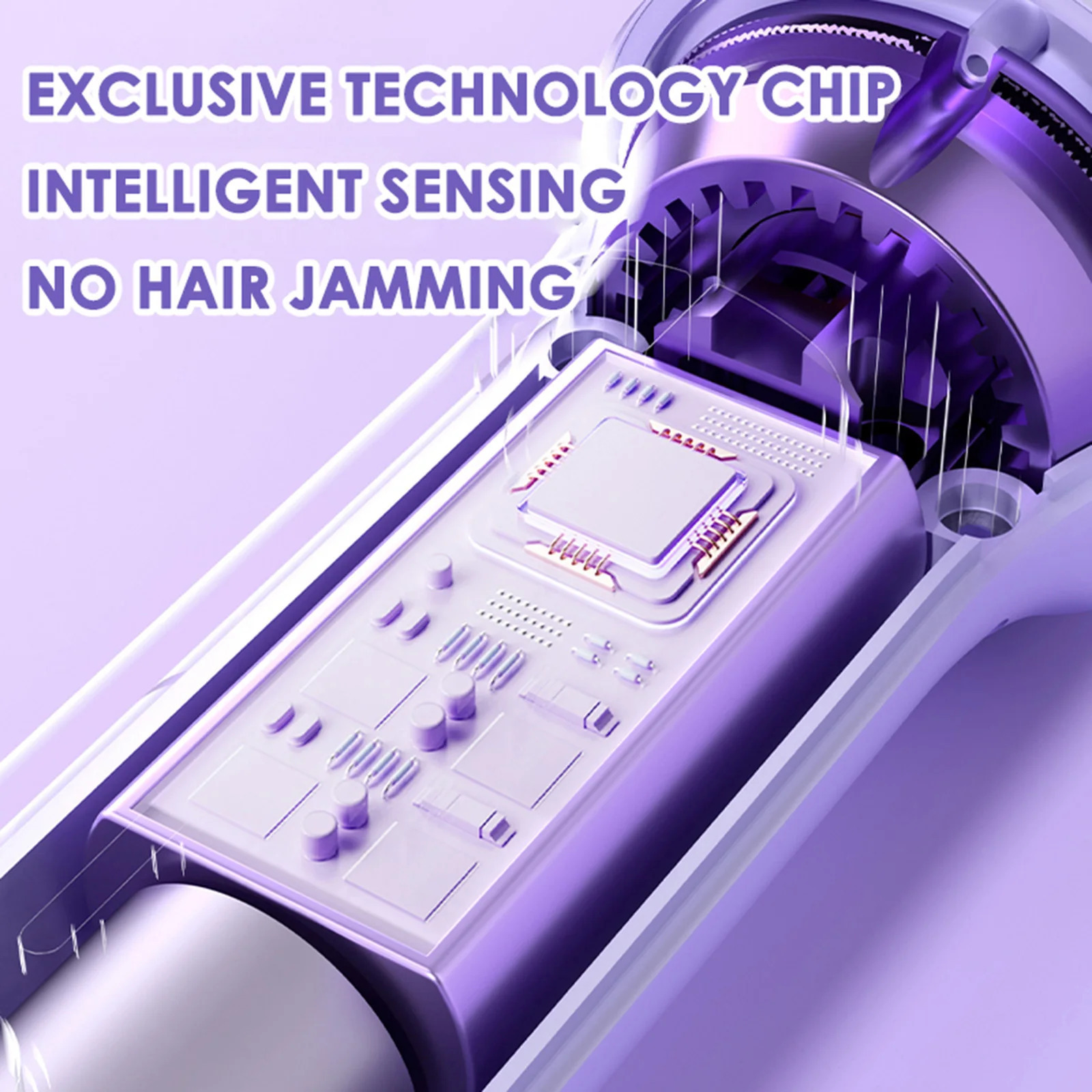 Automatic Rotating Hair Curler Self-rotating Non-harming Curling Machine for Home Hair Salon Styling 241225