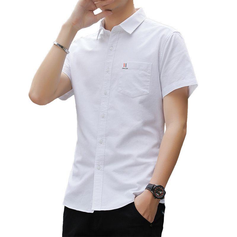 H574 Men's long sleeve slim fit shirt with suit shirt men's professional workwear