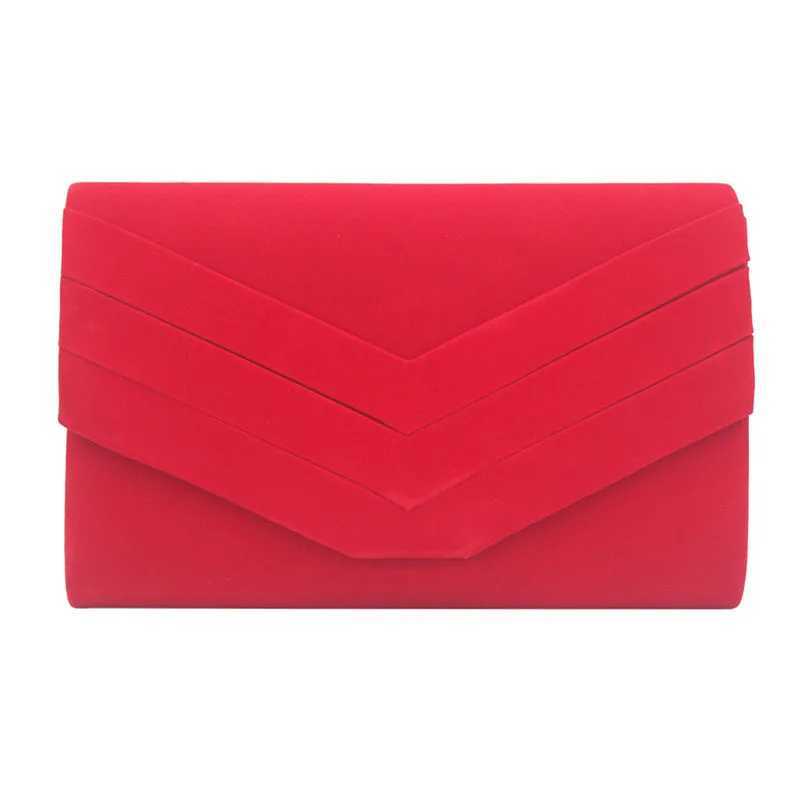 Satin envelope clutch handbag PU leather solid color womens evening dress party wallet square mini wedding bride shoulder messenger bag Z241225
