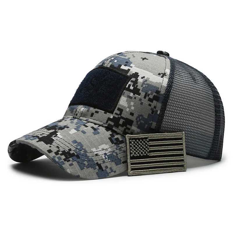 Mens Camouflage Baseball Hat Mens Outdoor Breathable Mountain Foot Cap Adjustable Fashion Hat W241225