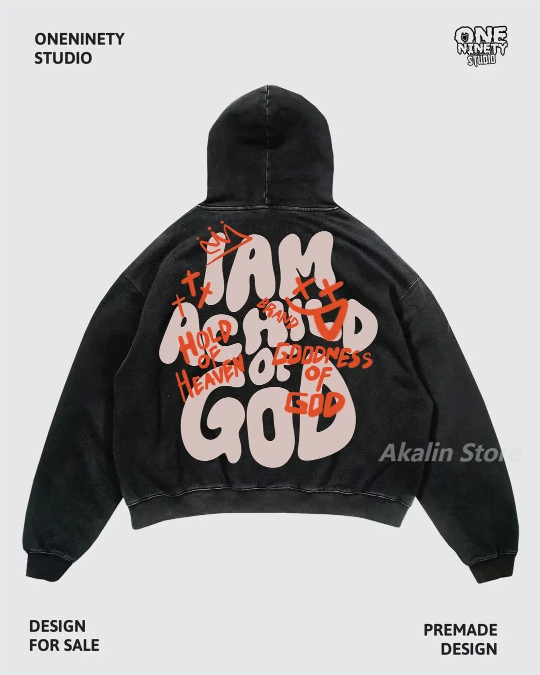 American style Skull hand Printing Hoodies Women Oversized harajuku streetwear women Tops Couples Sweatshirt Goth Y2k Clothes 241224