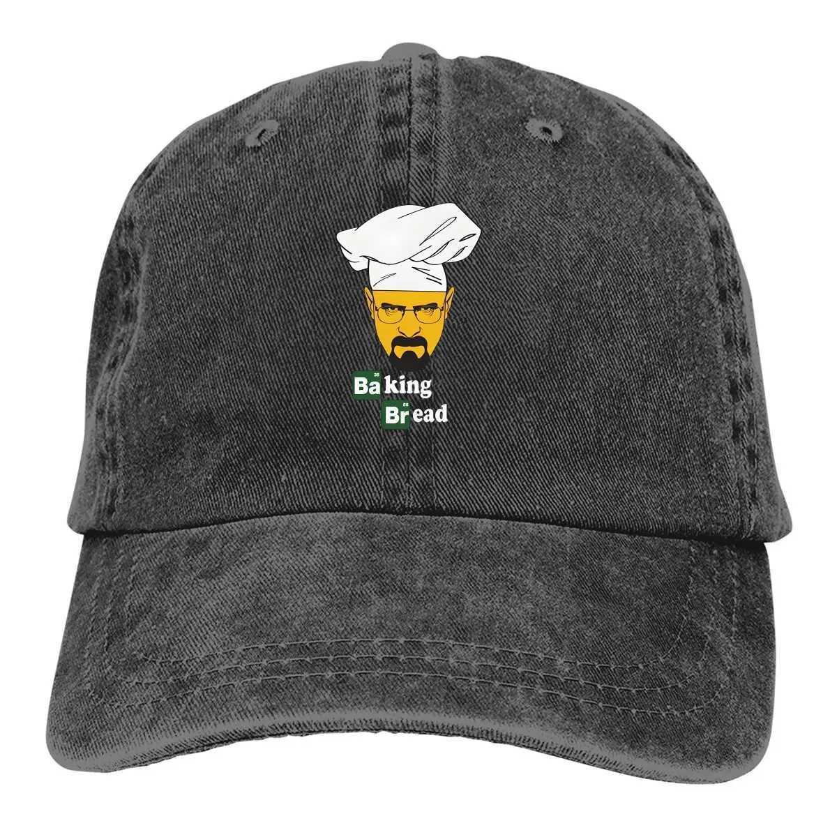 Breaking Bad TV Series Multi color Hat Pea Womens Hat Baking Bread Personalized Visor Protective Hat W241225
