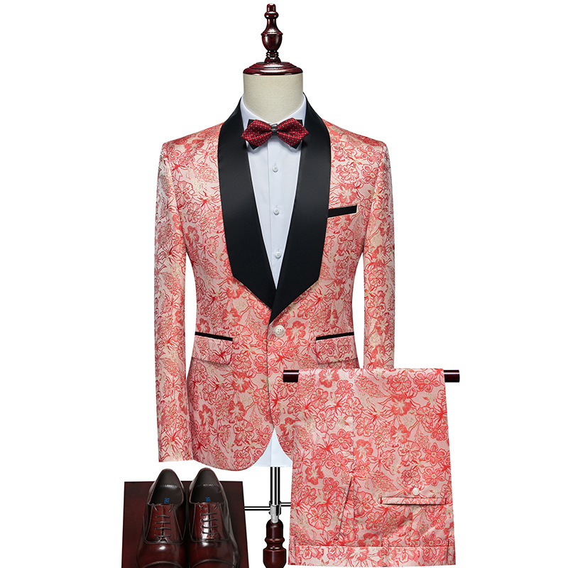 K890 Single-Breasted Men's Suit Jacket - Business Gentleman Casual for Spring & Autumn