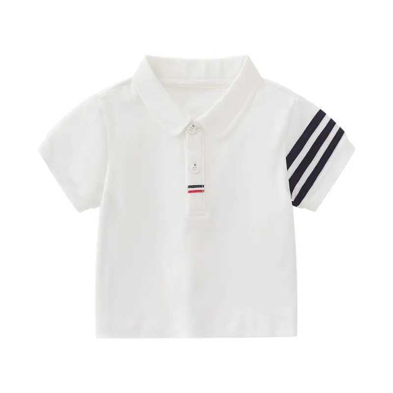 Clothing Sets Summer Teenage Boy Clothes Set Children Girl Laper Polo Striped T-shirts Shorts 2pcs Suit Kid Top Bottom Outfits TracksuitY241225C14M