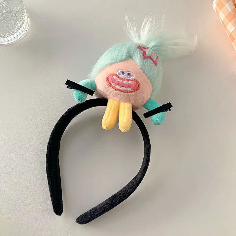 Cute Toothed Doll Cooking Mouse King Hair Hoop Funny Cartoon Constellation Doll New Internet Celebrity Face Wash Headband
