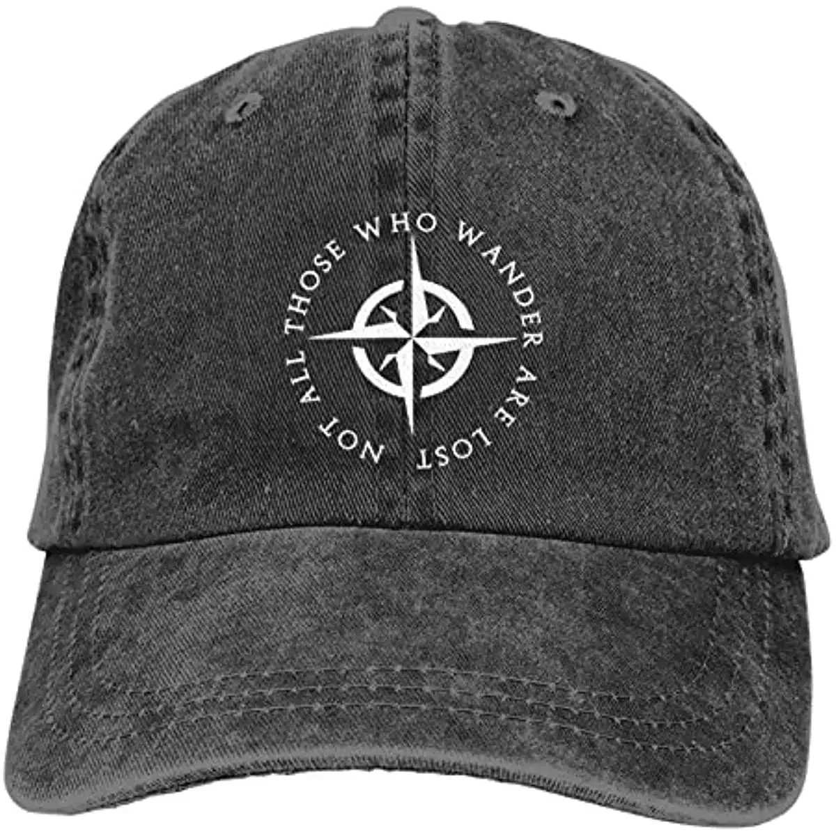 Baseball hat cowboy hat adjustable retro funny leather hat mens outdoor sports truck hat W241225