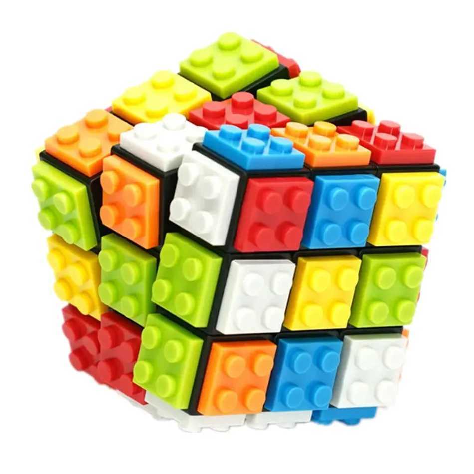 Building Blocks Cube 3x3x3 Puzzle Cube Detachable Professional Magic Cube 3x3 Blocks Cube Educational Cubo Magico Toys Gifts DiyXJ241221
