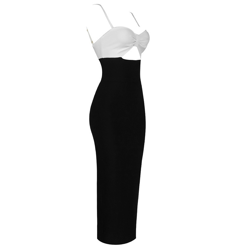 L180 Female Fashion Technician Tight Hip-wrapped Tube Top Skirt Sexy Dress