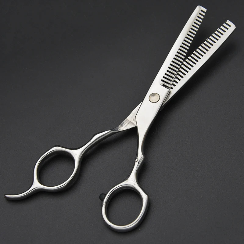 6 Inch Double Edged Hair Salon Stylist Barbers Thinning Shears Scissors Professional Barbers Thinning Scissors NE 241225
