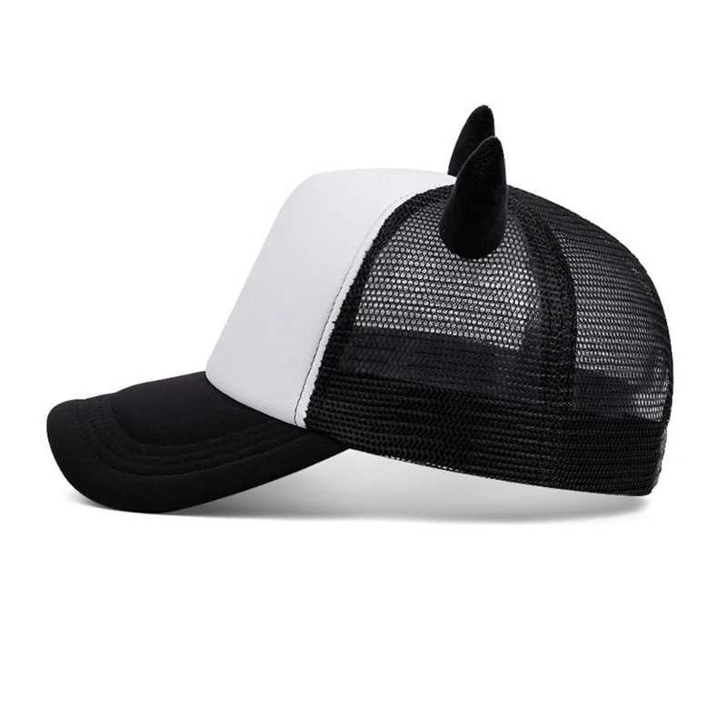 Devil Horn baseball cap adjusts head size eyes capture toe cap bicycle climbing travel cap W241225