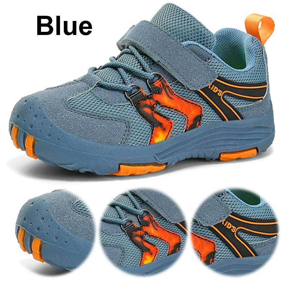 Athletic Outdoor Boys and girls sports shoes anti slip hiking shoes sports walking shoes running shoes H241223