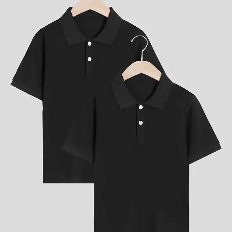 Summer Girls Golf Training Competition Team Children Tops Short Sleeve Clothes Women T Shirt Polo Kids Short-sleeved Shirts TeeXJ241225