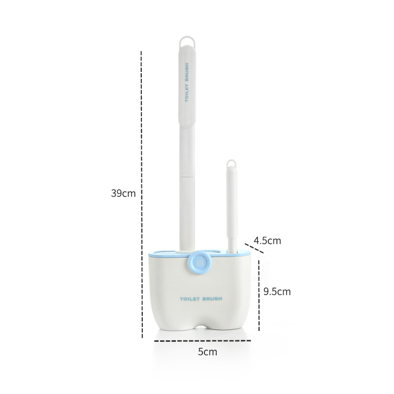 Ergonomic Comfort Grip Toilet Brush Set - Easy-to-Use & Effective Hygiene Tool