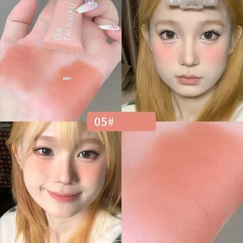 Watercolor Liquid B Makeup Lightweight Natural Creamy Cheek Rouge Long Lasting Velvet Matte Facial Ber Tint 5 ColorsXJ241225