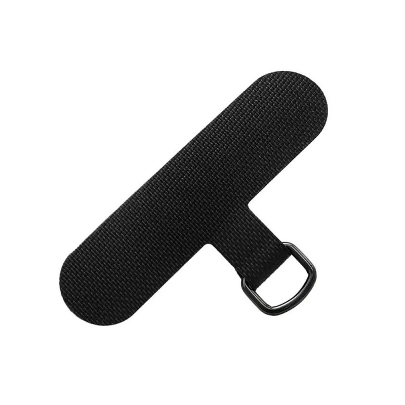 Customization LOGO Detachable Phone Hanging Cord Strap Nylon Patch Tether Pad Mobile Phone Anti-lost Lanyard Card Gasket Replacement