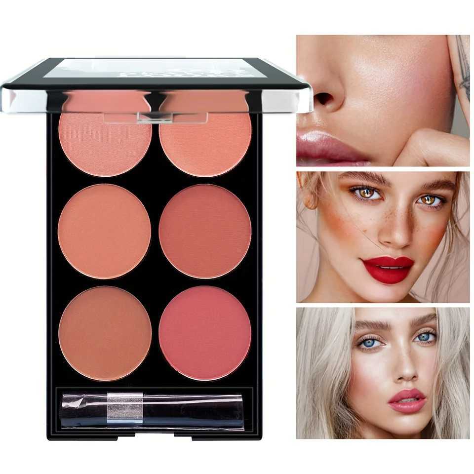 6 color b tray easy color natural three-dimensional makeupXJ241225