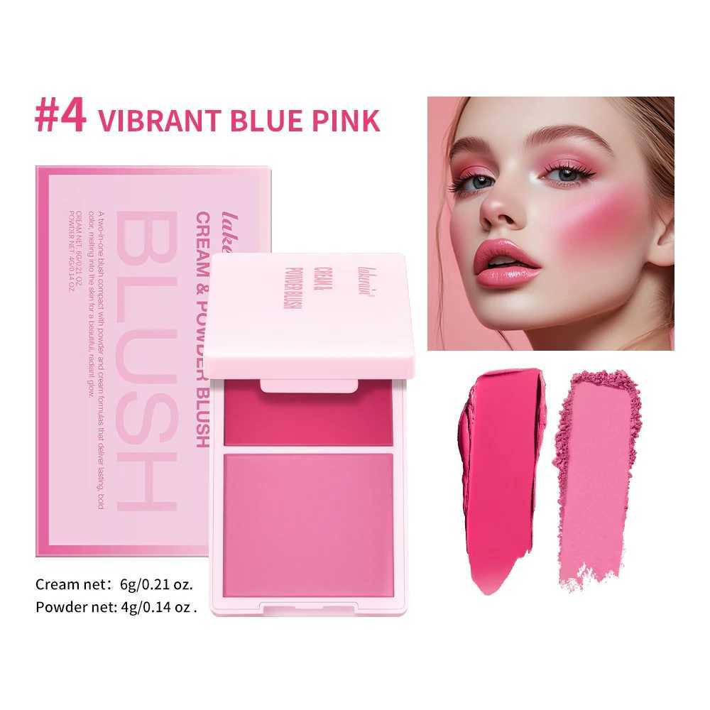 2IN1 Creme Powder B Matte Natural B Eye Makeup Palette Long Lasting High Color Rendering Bright Pinky Patrick Ta BXJ241225