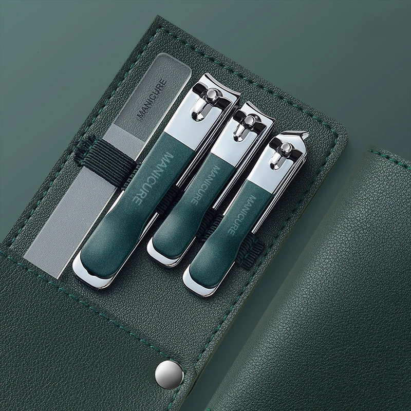 Manicure Set Professional Nail Clipper Kit Stainless Steel Manicure KitNail Care Tools With ious Travel Case 241225