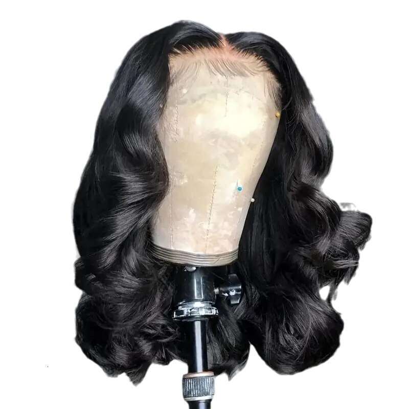 Hot Selling Lace Wig Women's Short Curly Hair Explosion Black Universal Natural Full Head Cover Kq1 Kq1